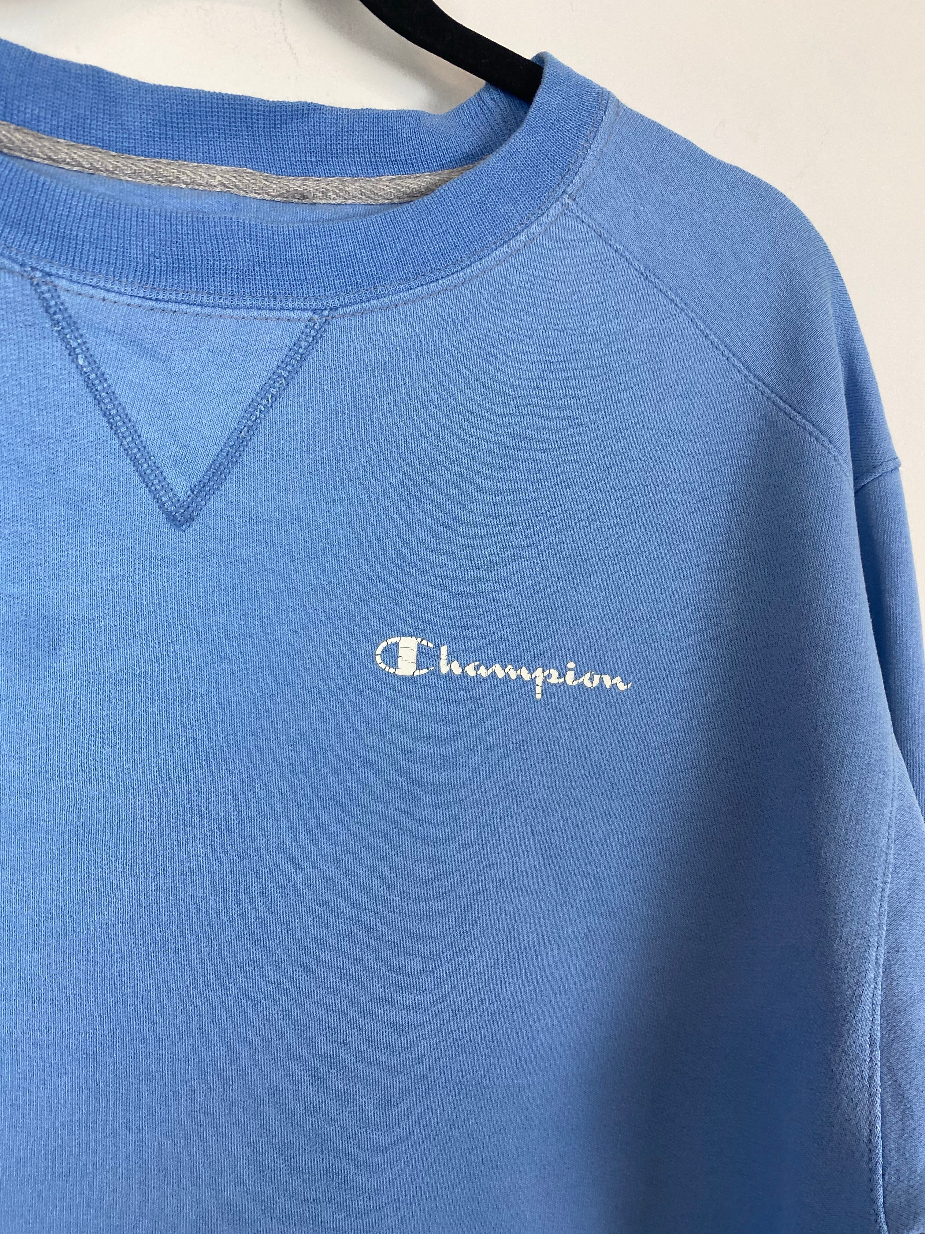 Baby blue champion crewneck - M/L