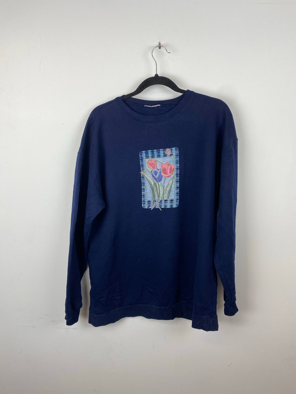 90s Flower crewneck