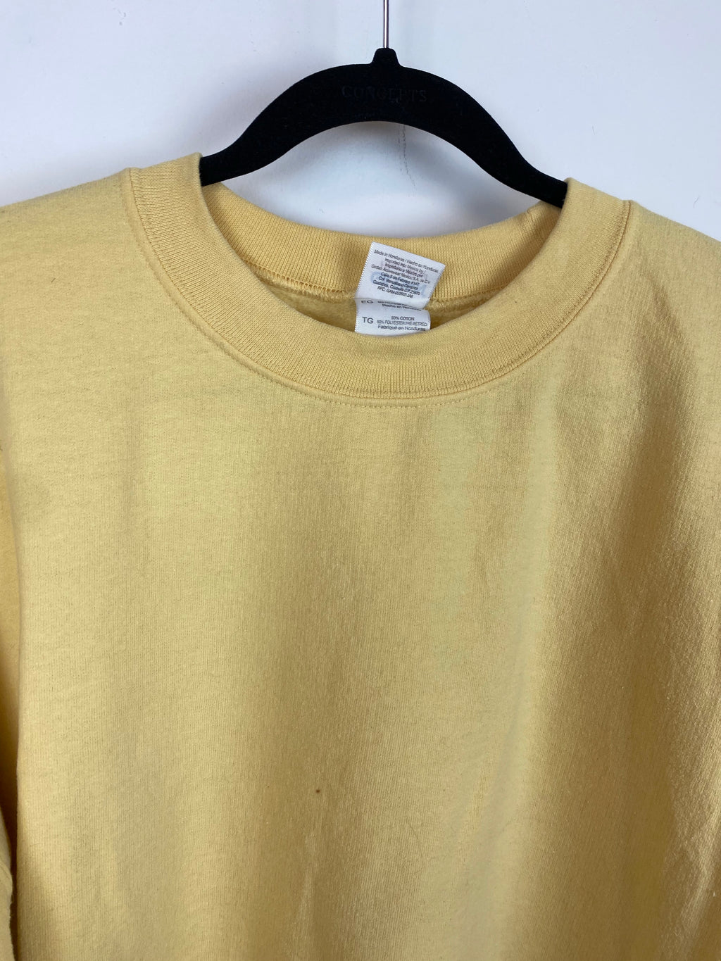 Vintage yellow crewneck - L