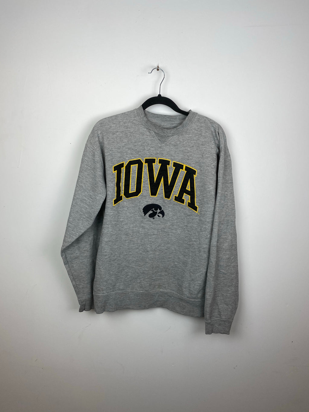 Embroidered Iowa crewneck
