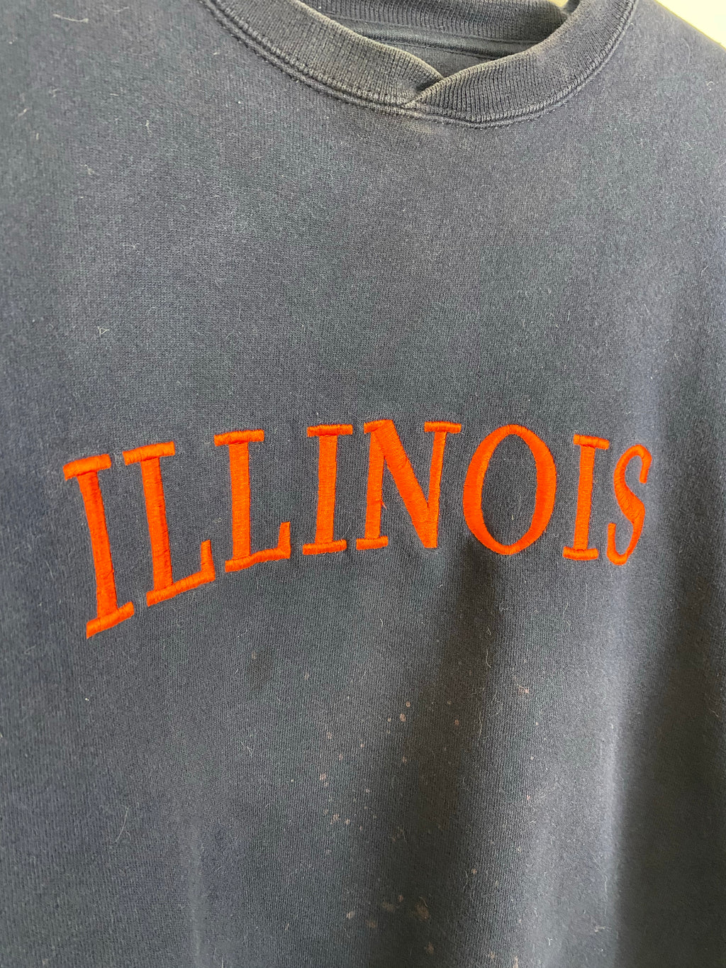 Heavy weight Illinois crewneck - M/L