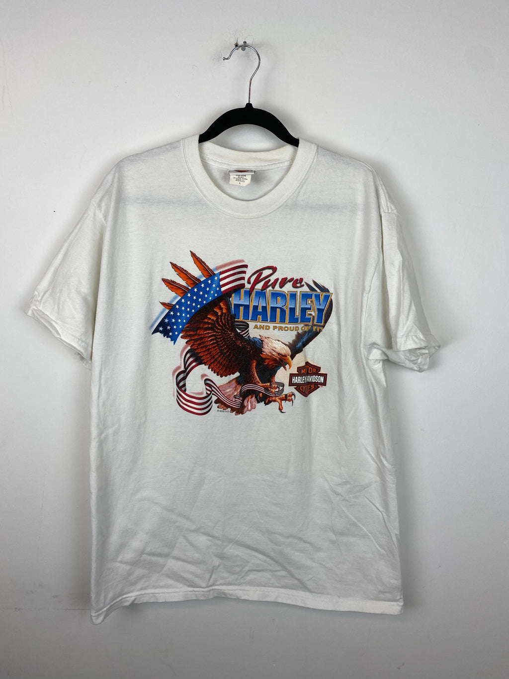 2005 Front And Back Harley Davidson T shirt - L