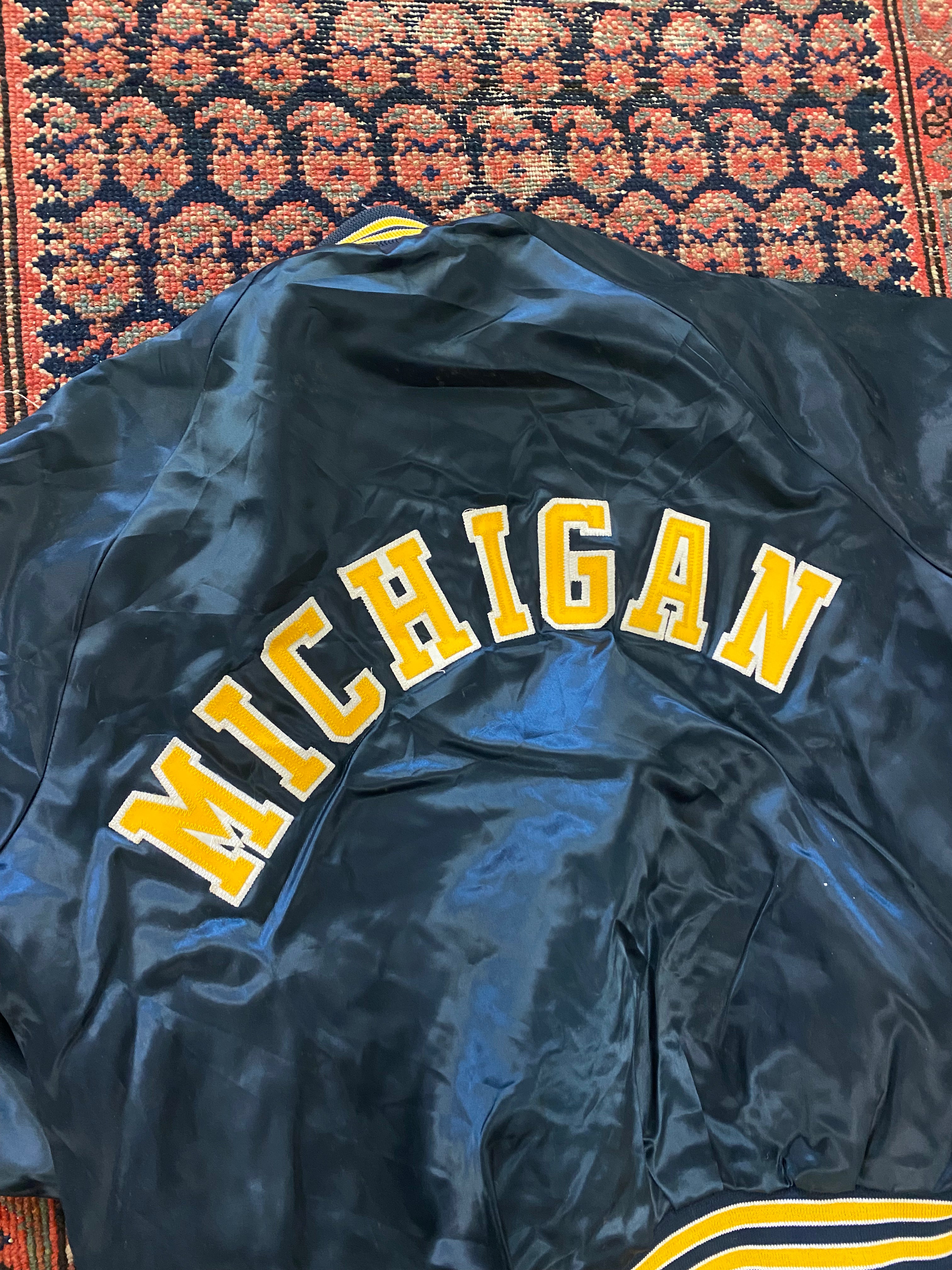 Vintage Satin Michigan Jacket - S