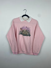 Load image into Gallery viewer, 1995 embroidered Bunny collared crewneck