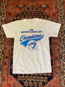 1992 Blue Jays Single Stitch T Shirt - S
