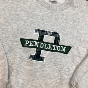 Embroidered Pendleton Crewneck