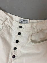 Load image into Gallery viewer, 90s Palmettos High Waisted Frayed Denim Shorts - 28in