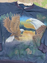Load image into Gallery viewer, Front and and back Hawk crewneck