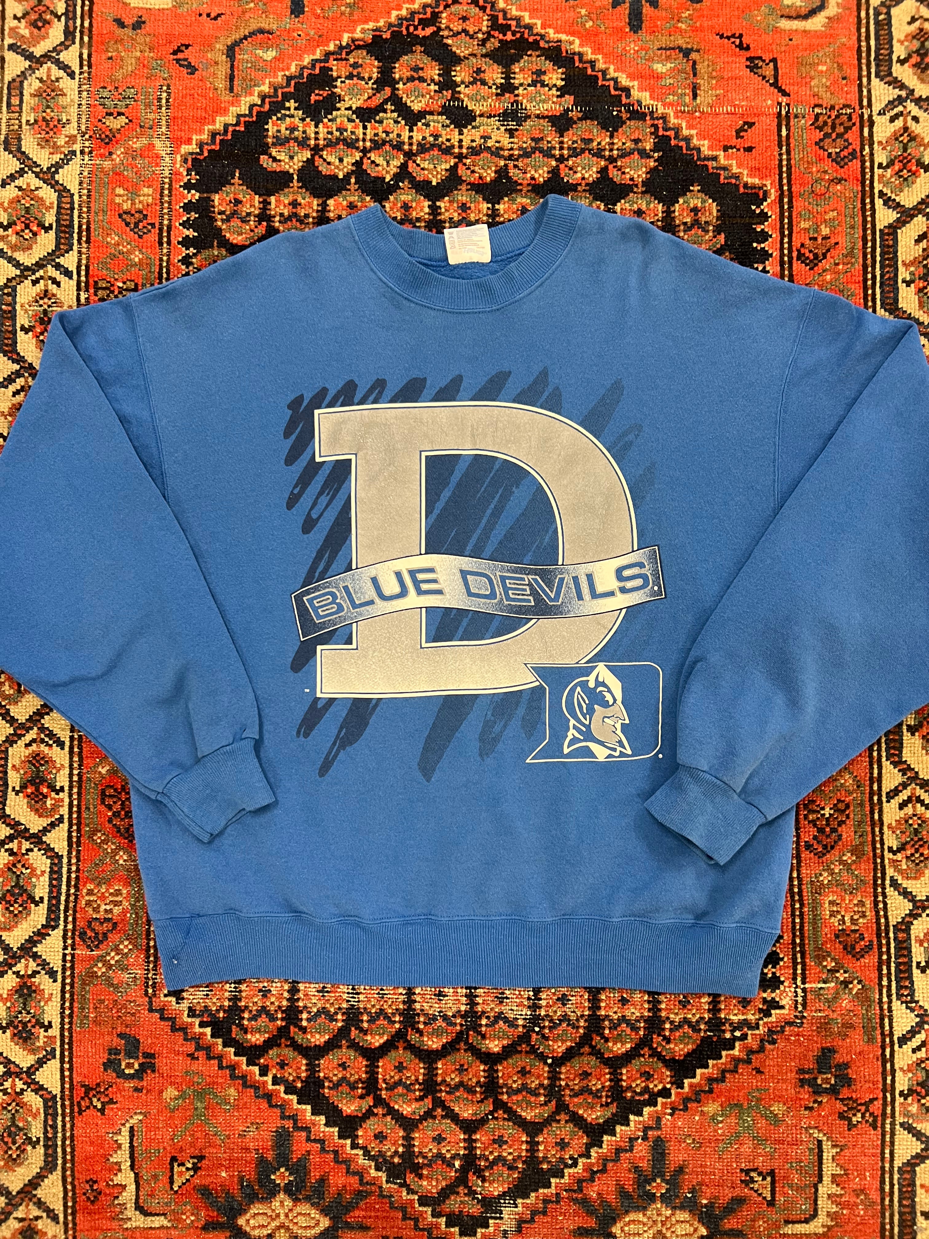 VINTAGE DUKE UNIVERSITY CREWNECK - M/L