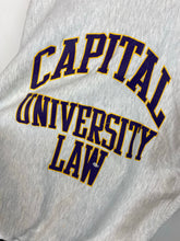 Load image into Gallery viewer, 90s Capital University Law crewneck - M
