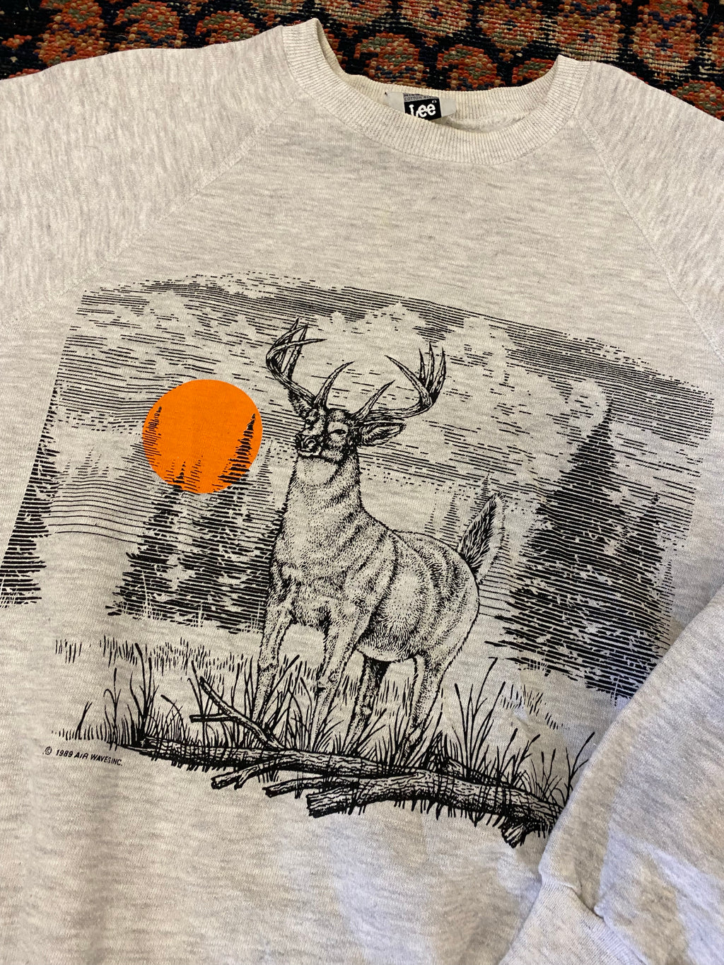1989 Deer Crewneck - M