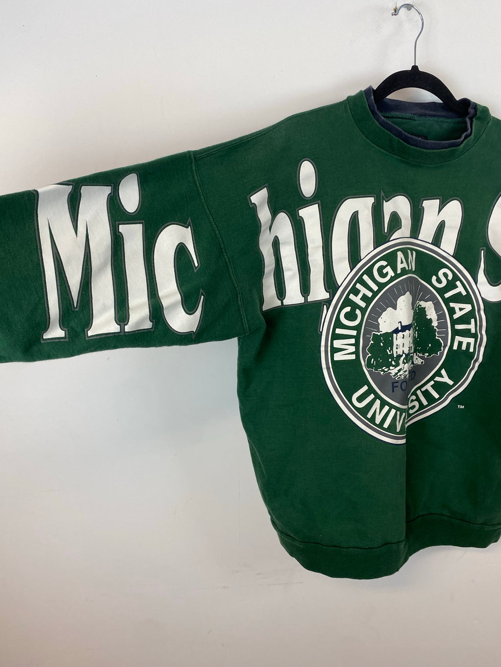 90s Michigan State crewneck - XS/S