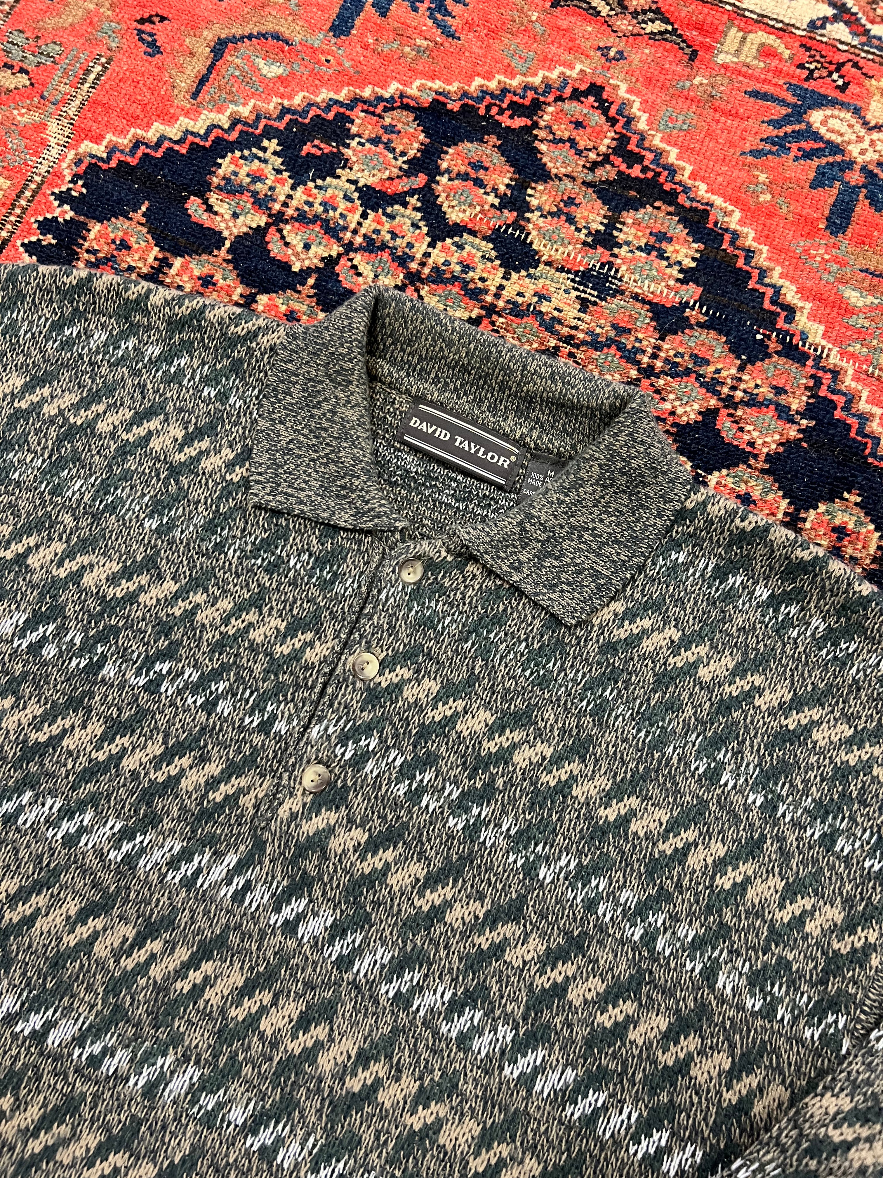 VINTAGE PATTERNED KNIT - MEDIUM