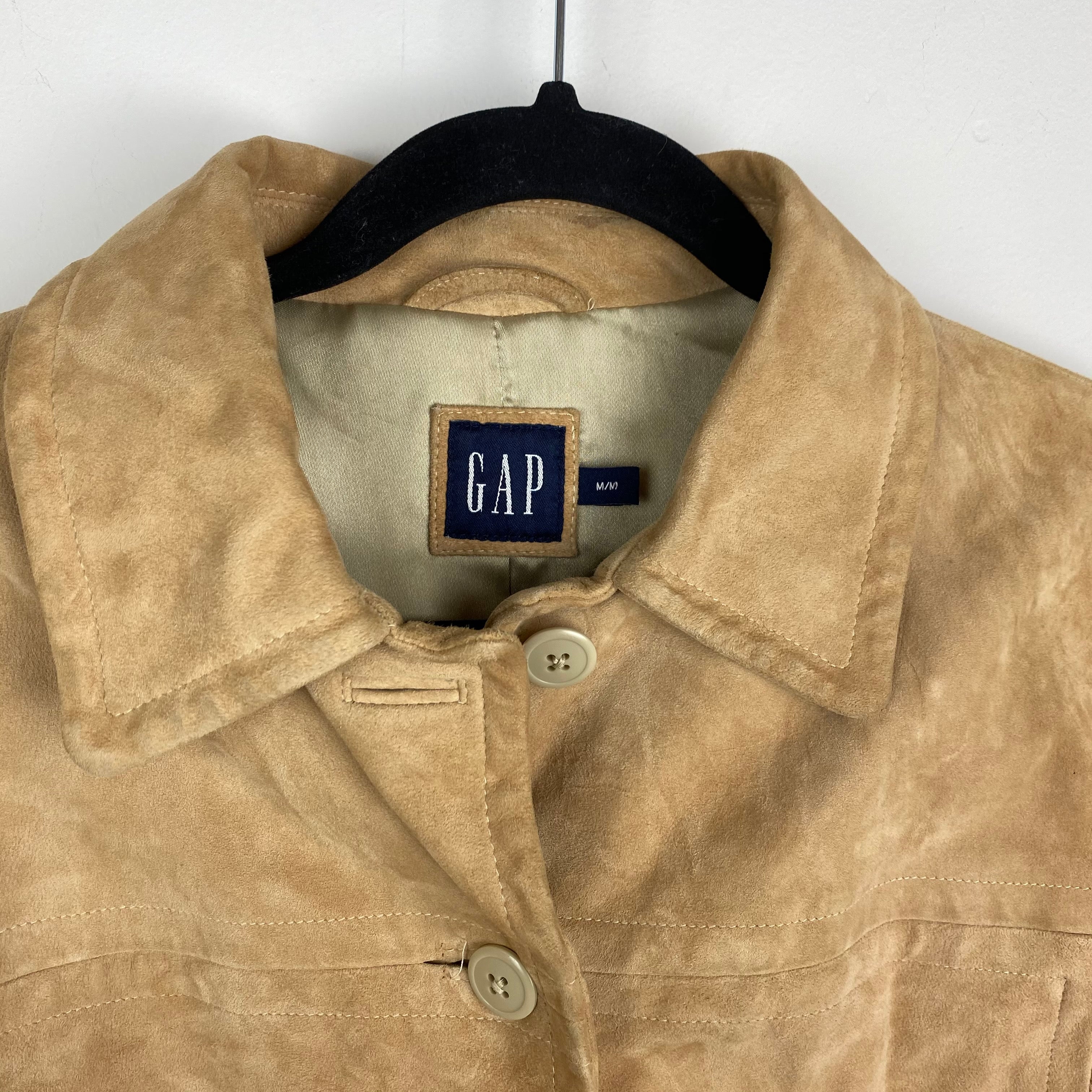 90s suede Gap jacket