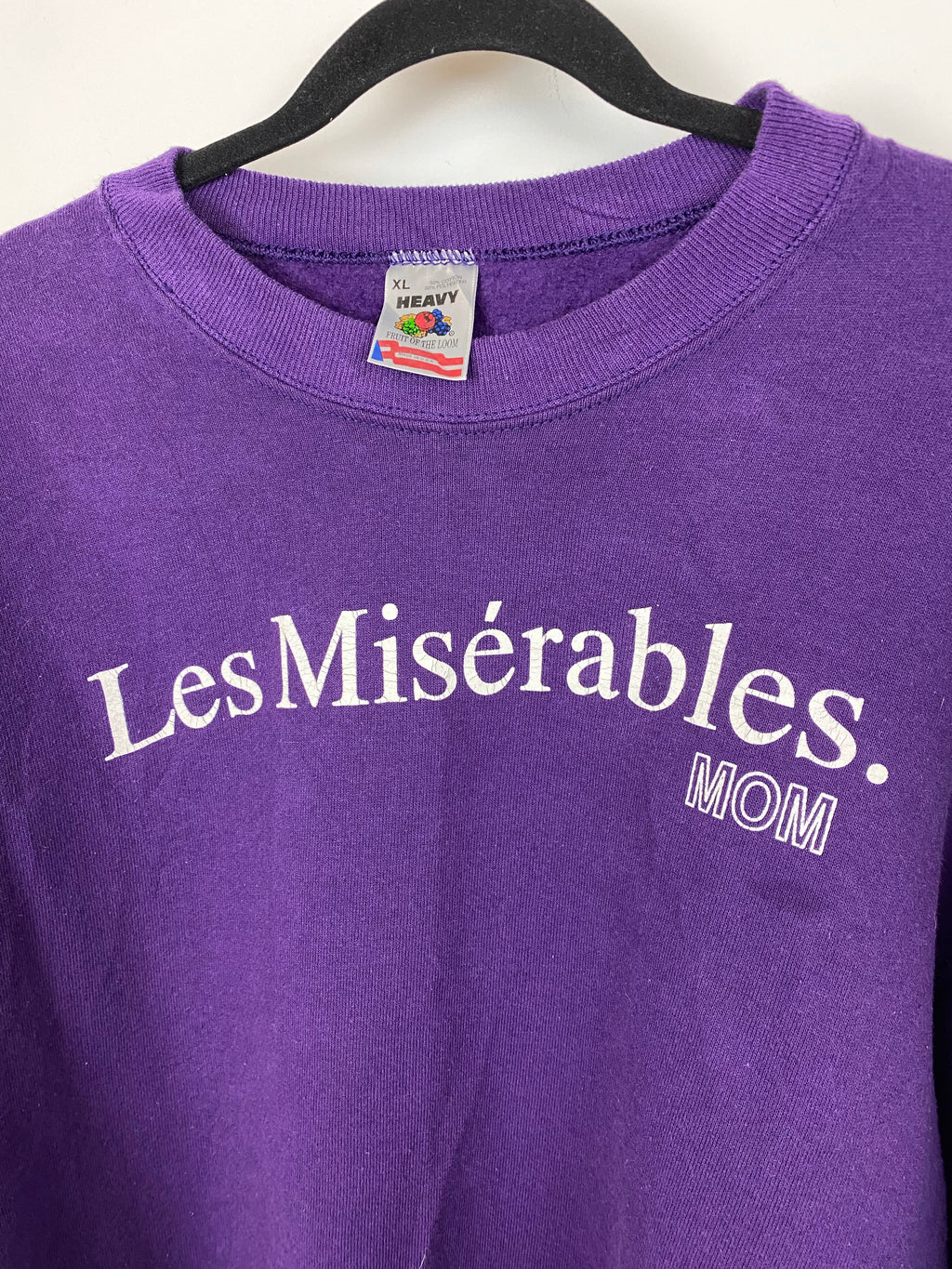 90s Les Miserables mom crewneck - L