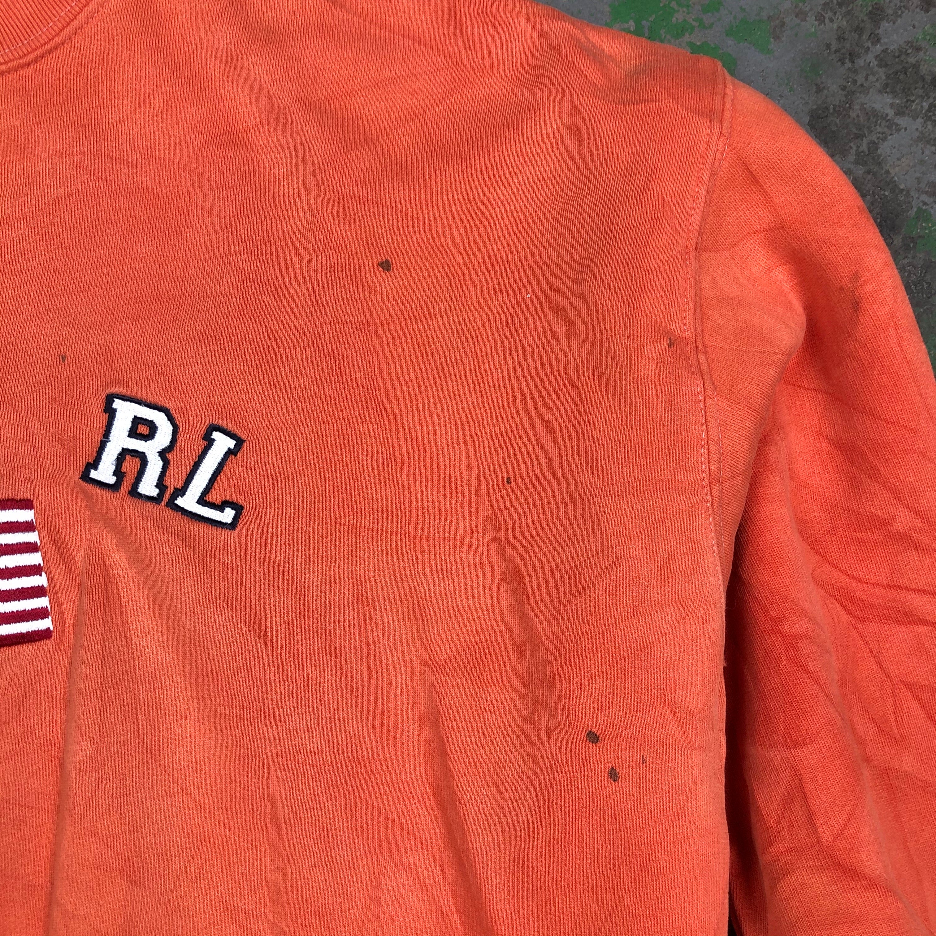 Embroidered Ralph Lauren Crewneck