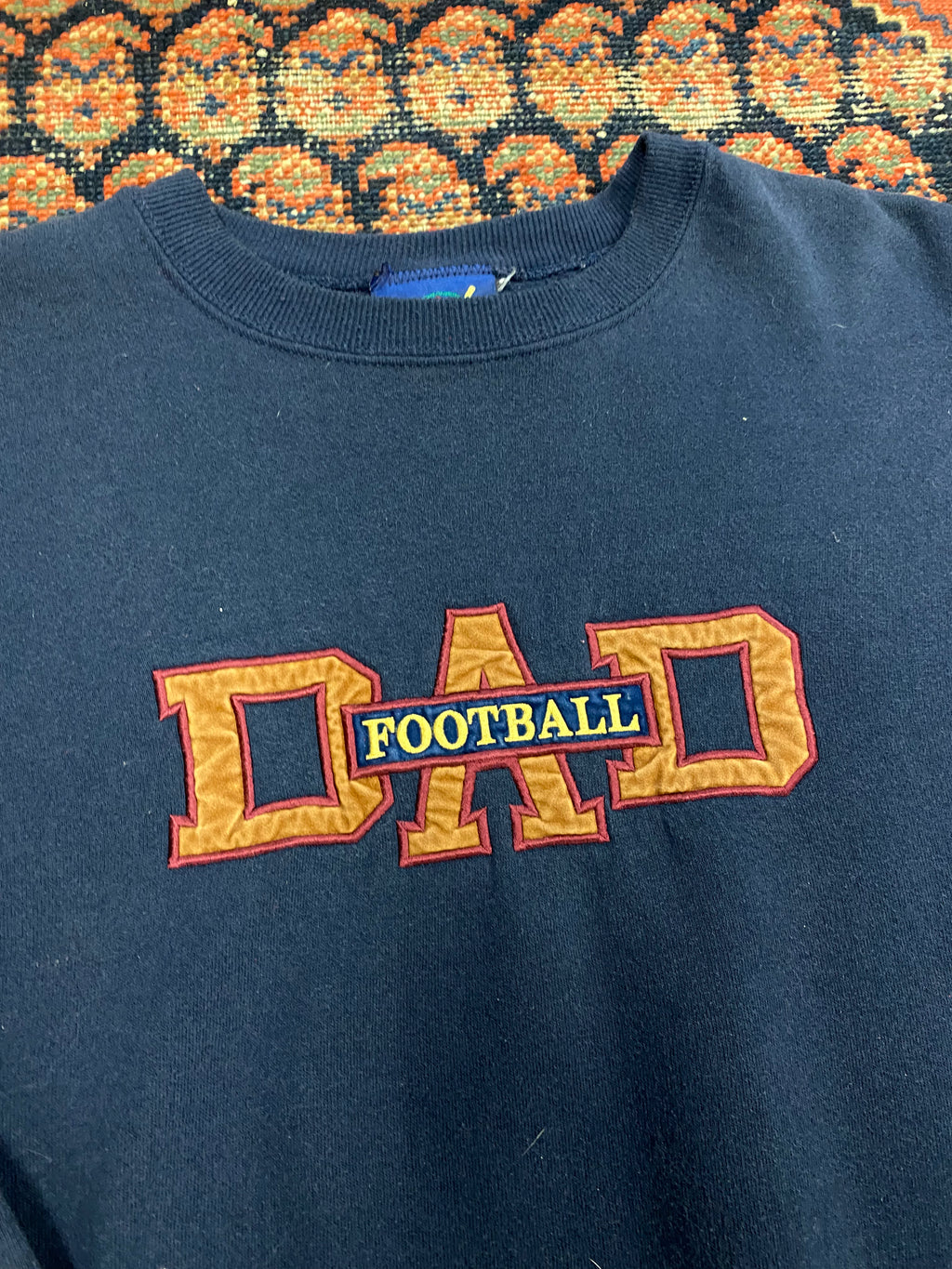 90s Dad Football Crewneck - M