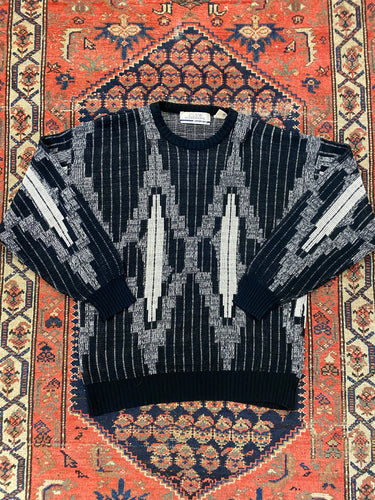 90s Knit Sweater - L