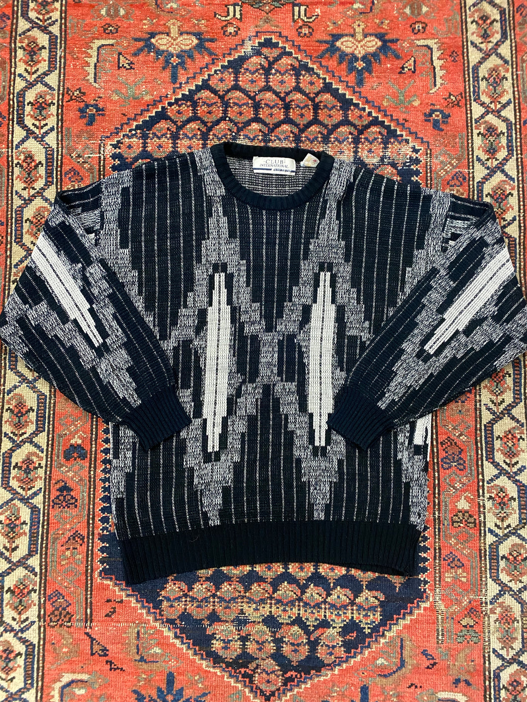 90s Knit Sweater - L