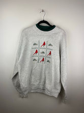 Load image into Gallery viewer, Embroidered Cardinal crewneck