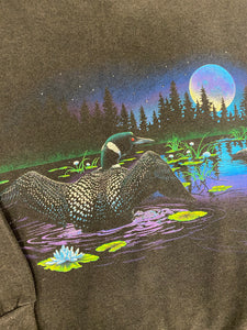 90s Front And Back Loon Crewneck - M