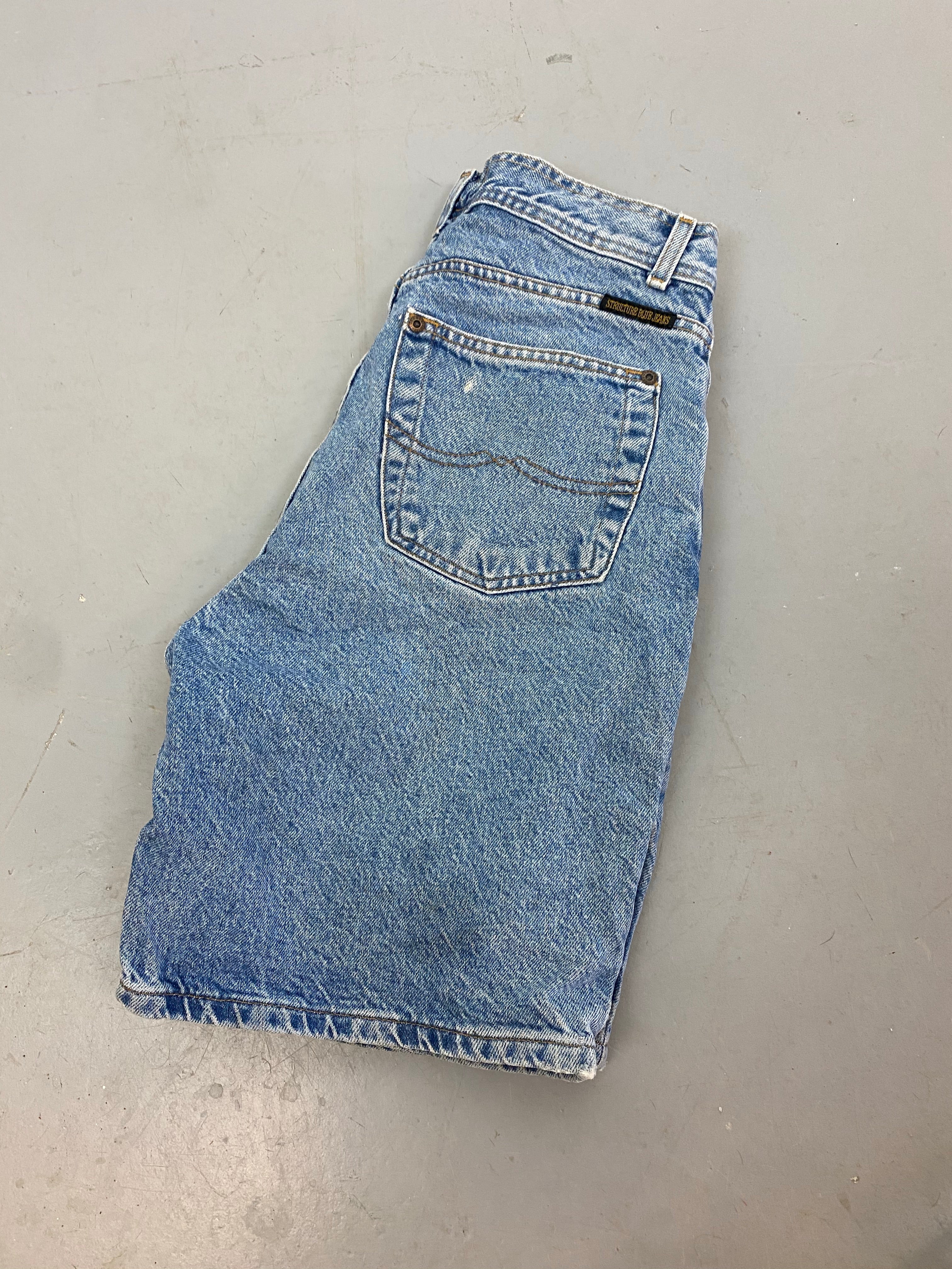 90s jeans wear Denim shorts