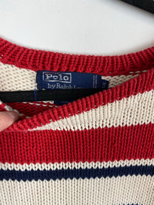 90s striped Polo knit