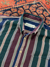 Load image into Gallery viewer, Vintage Striped Button Up Shirt - S/M