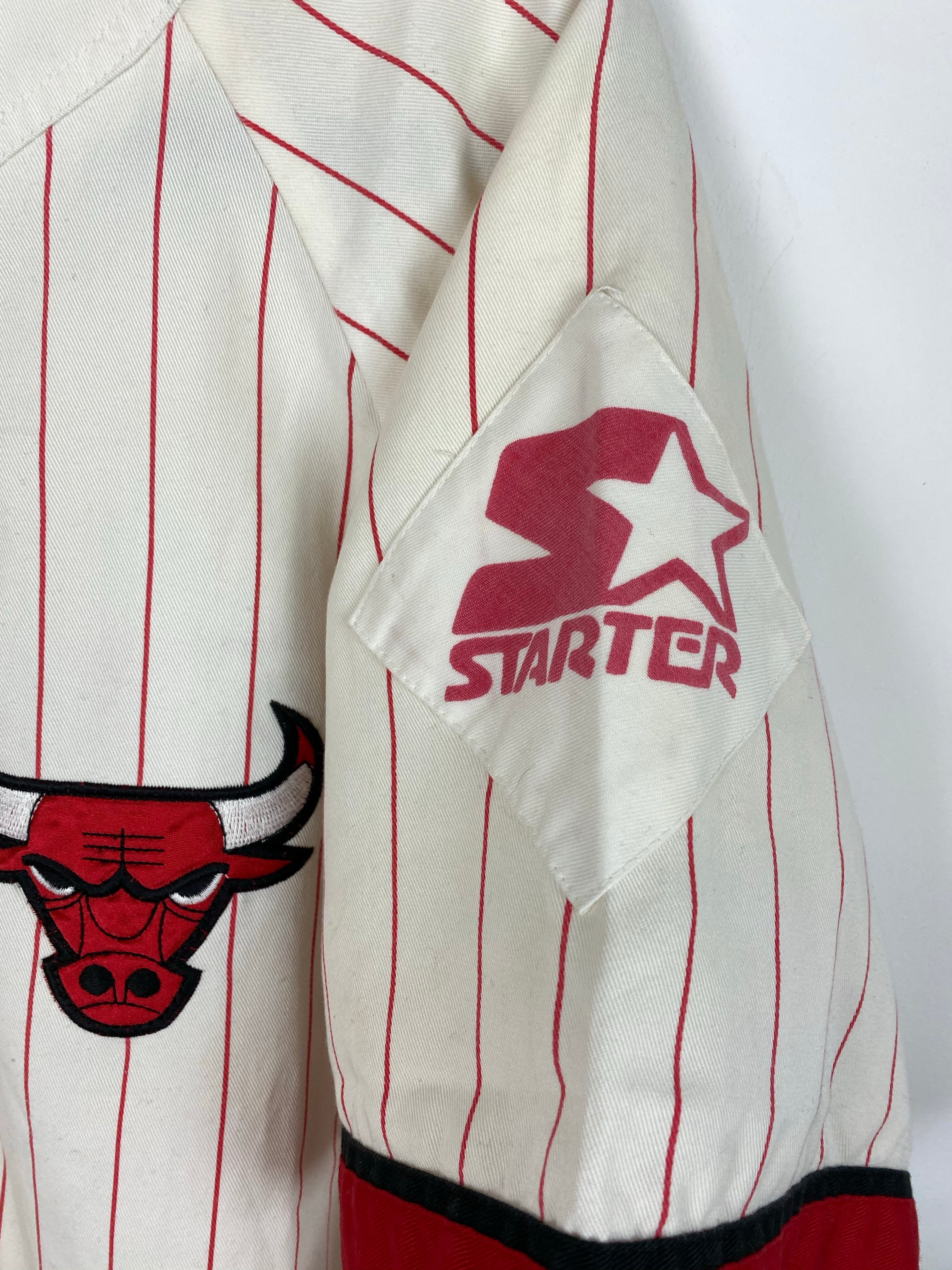 Starter Chicago Bulls baseball jersey