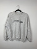 Vintage Man and his trunk crewneck