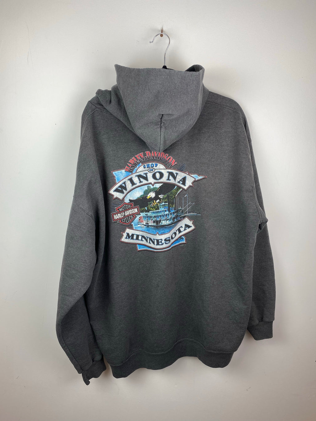 Faded Harley Davidson Hoodie