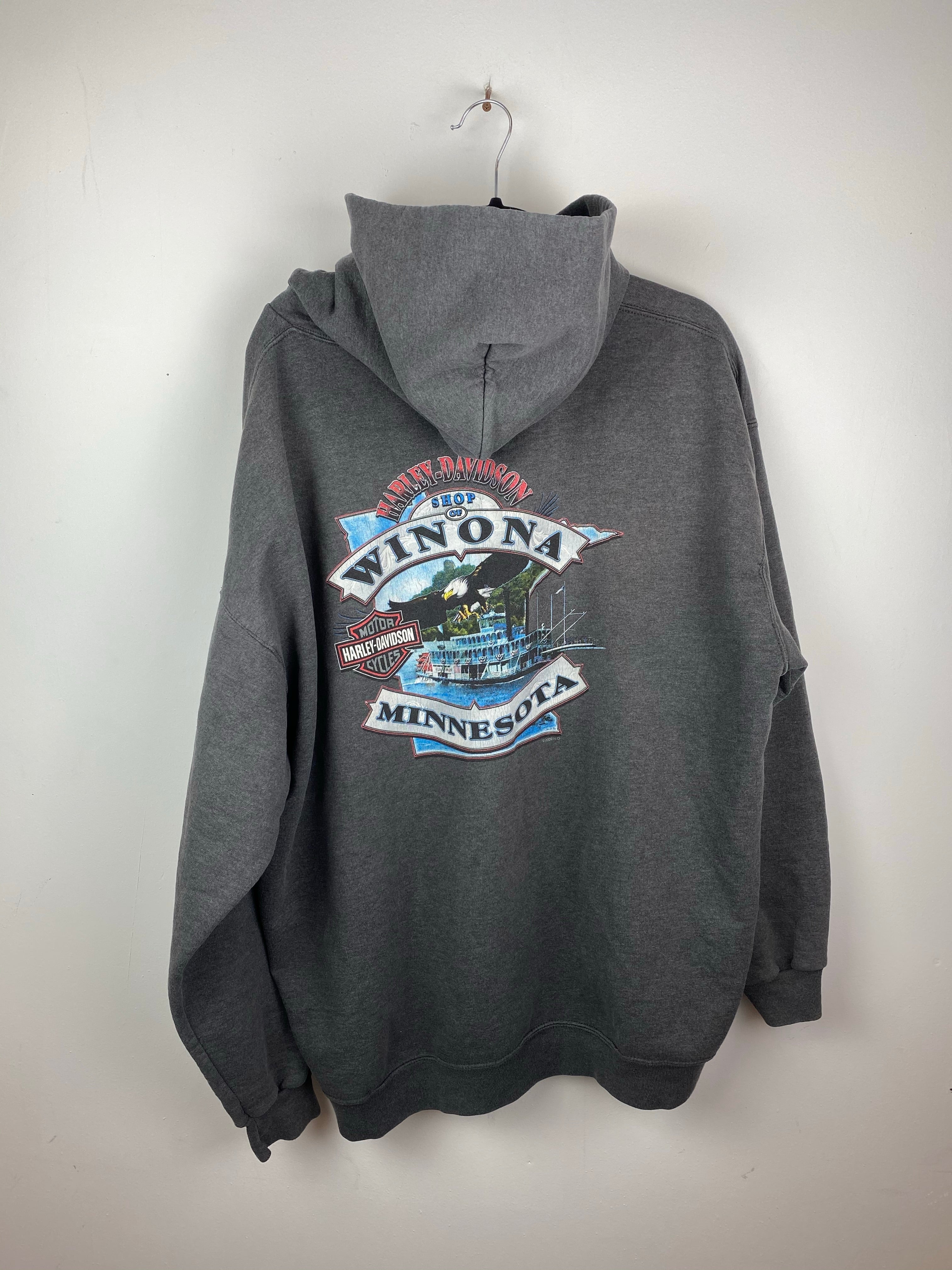 Faded Harley Davidson Hoodie