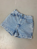 90s High Waisted Guess Denim Shorts - 25in
