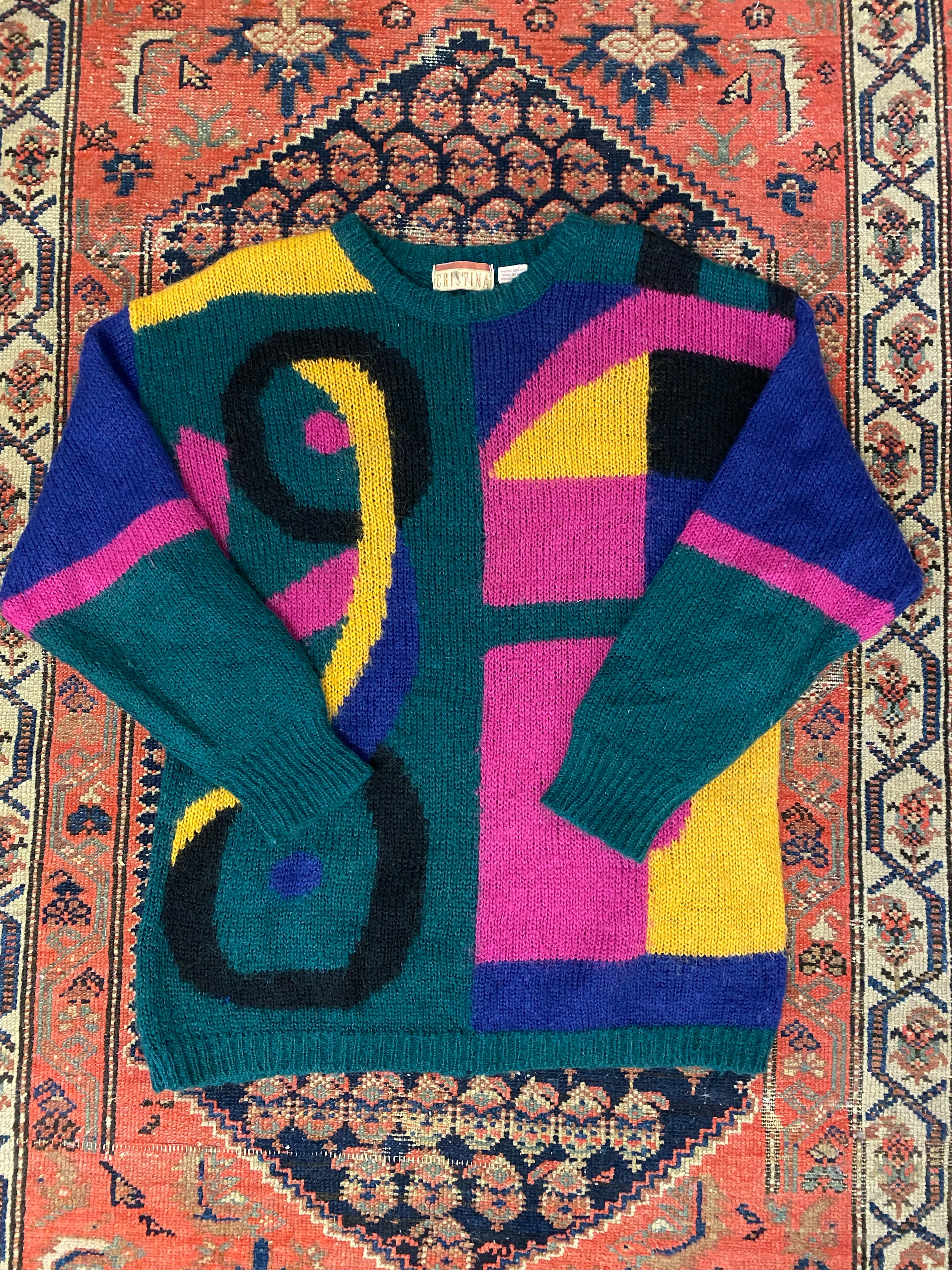 Vintage Knit Sweater - L/XL