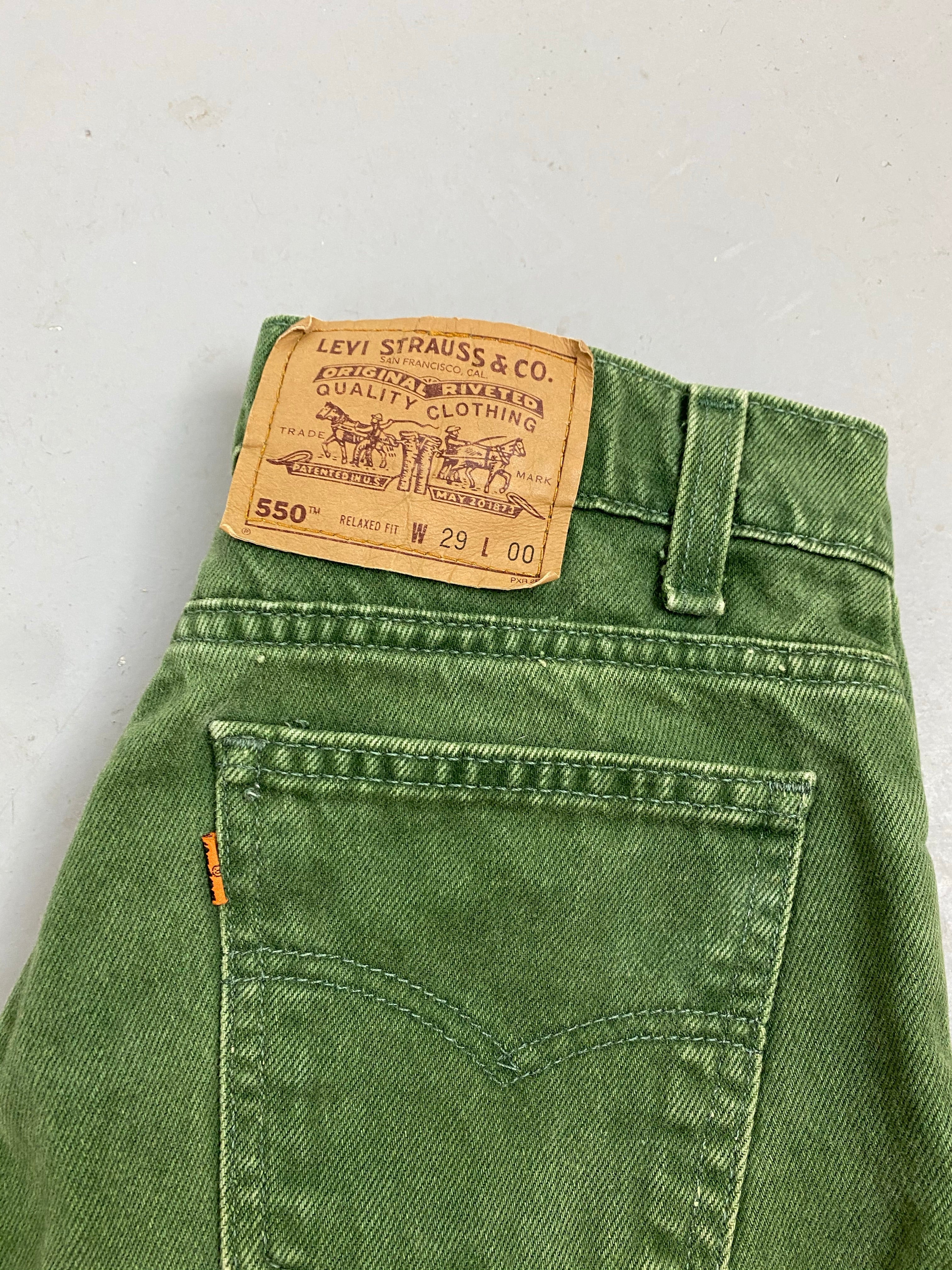 90s high waisted Levi’s denim shorts