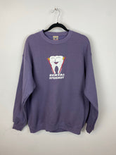 Load image into Gallery viewer, Vintage purple Dental crewneck - L