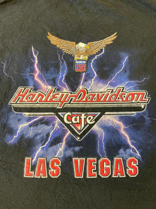 90s Front And Back Harley Davidson T Shirt - L