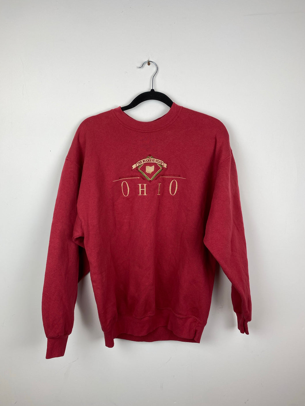 Embroidered Ohio crewneck