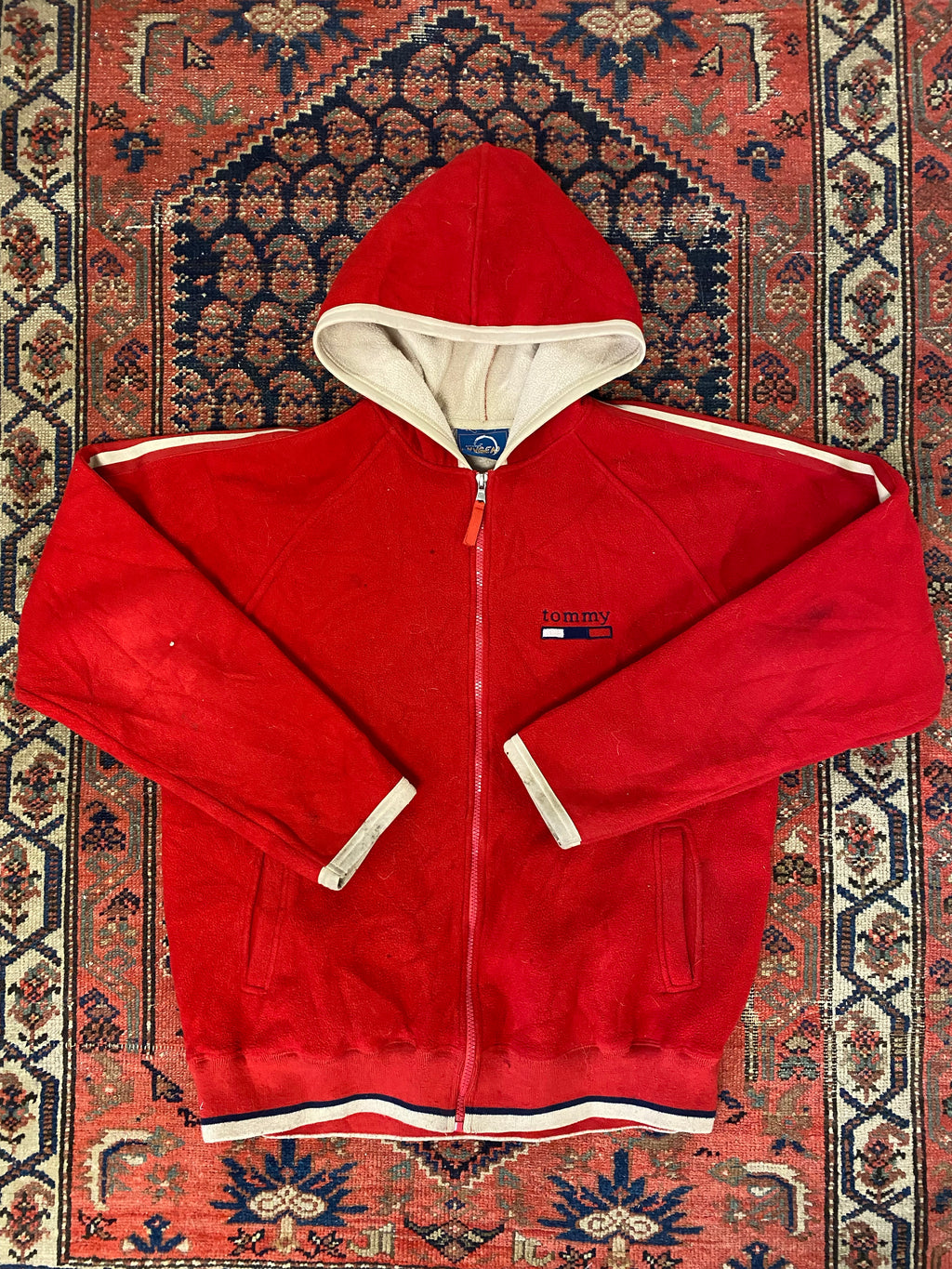 Vintage Tommy fleece Full-Zip - M