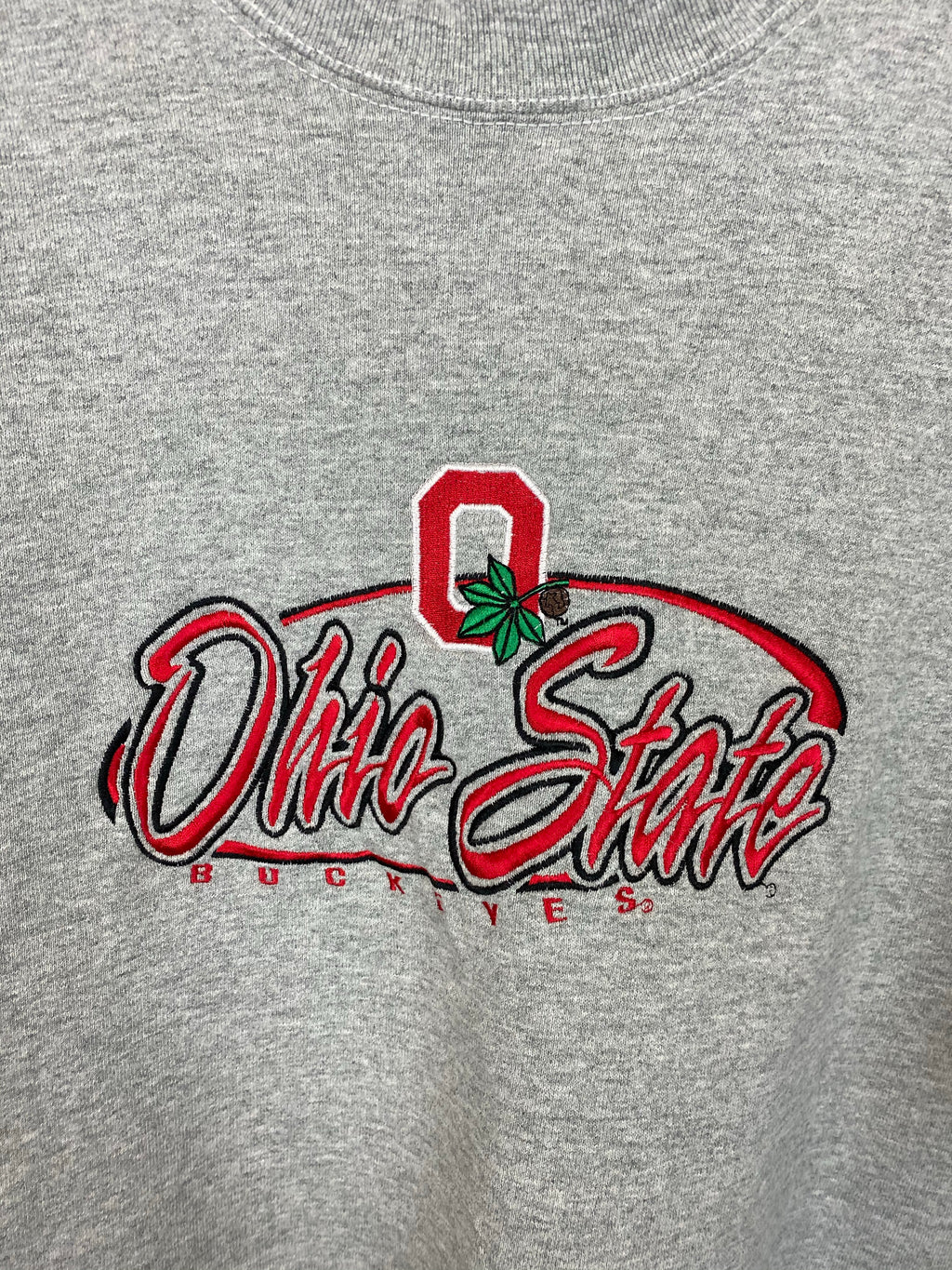 Vintage Embroidered Ohio State Crewneck - L