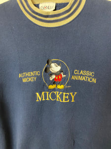 Vintage Mock-neck Mickey Crewneck - S