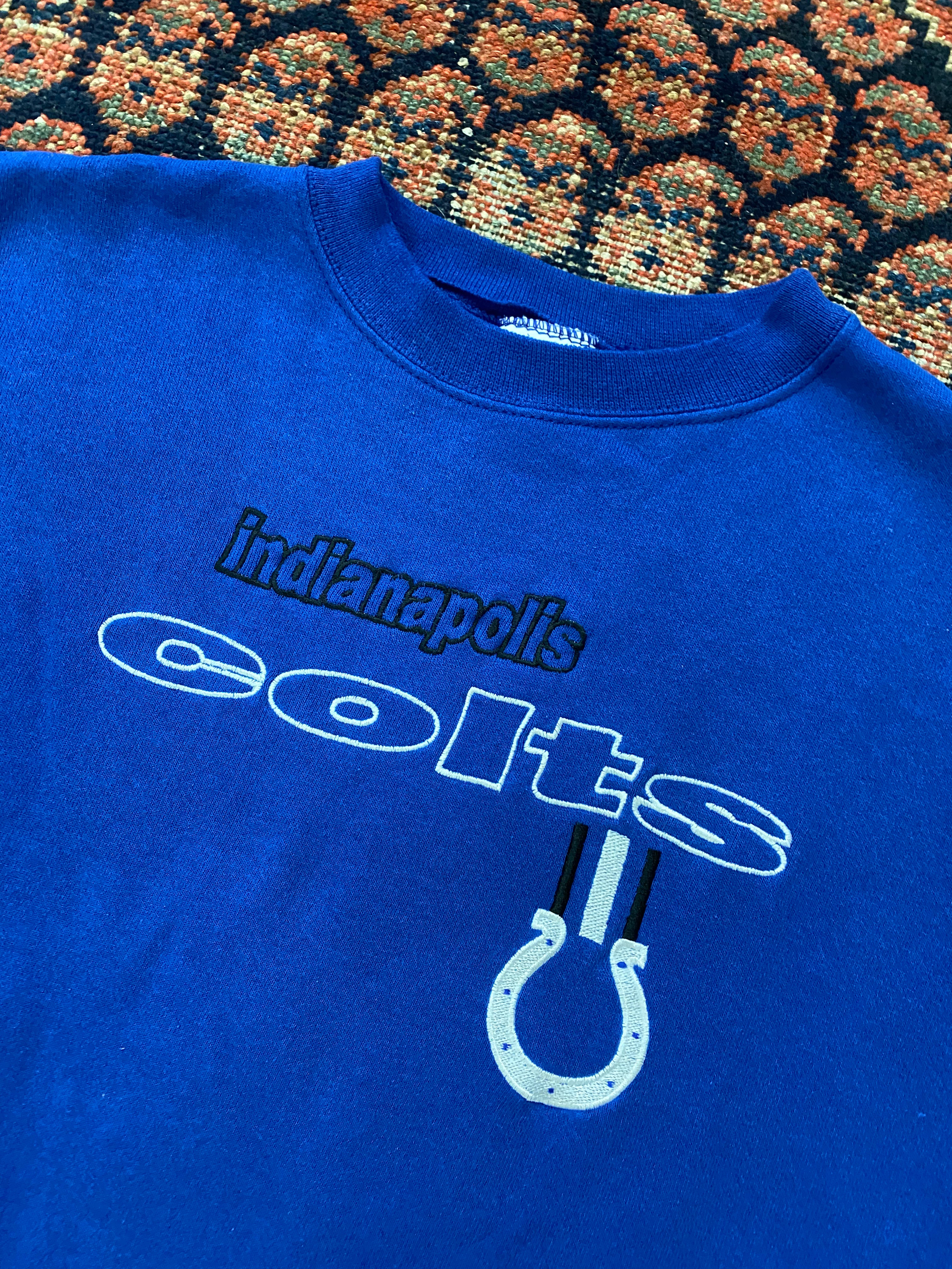 90s Indianapolis Colts Crewneck - M