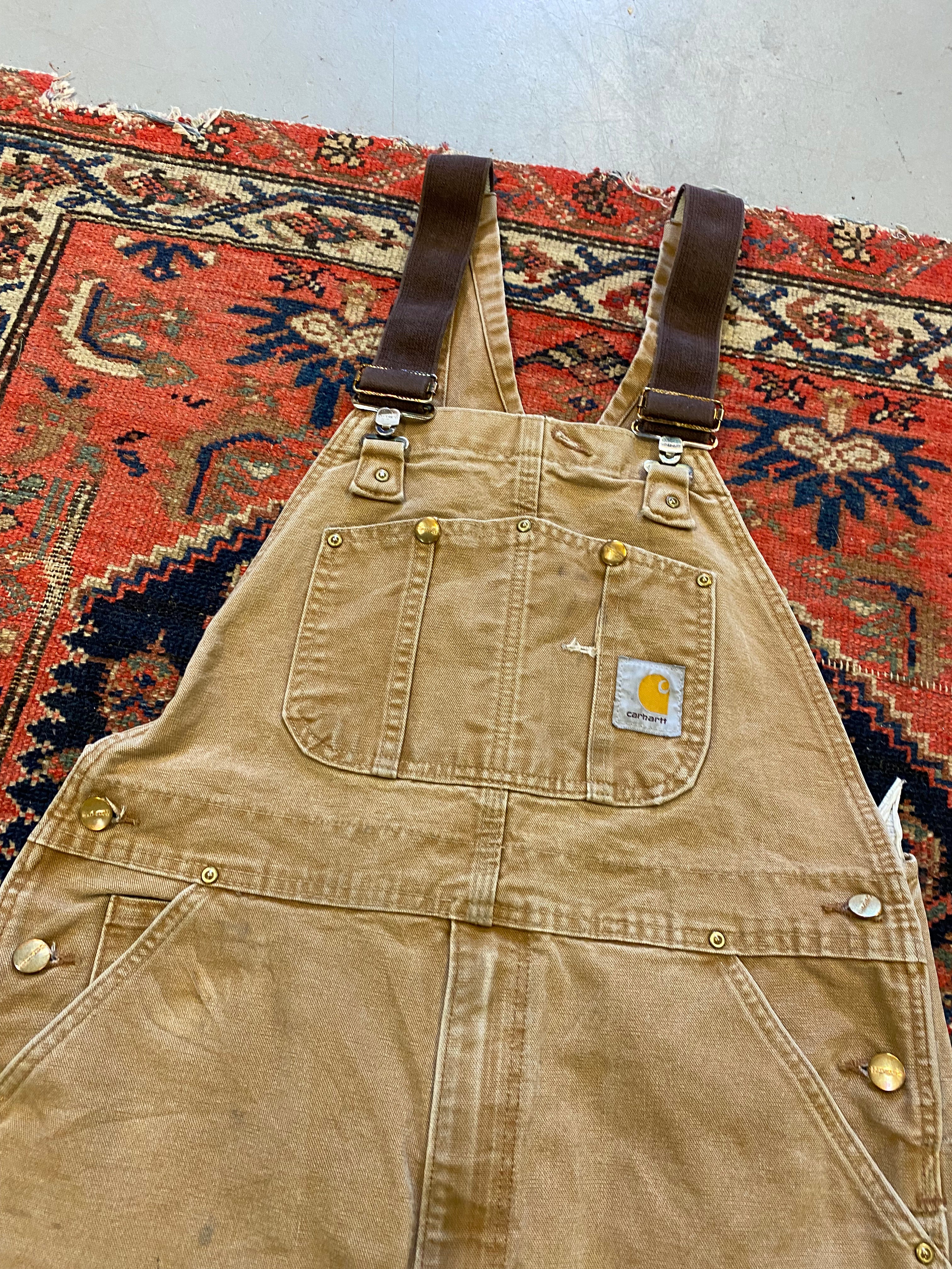 Vintage faded Carhartt overalls - M/L