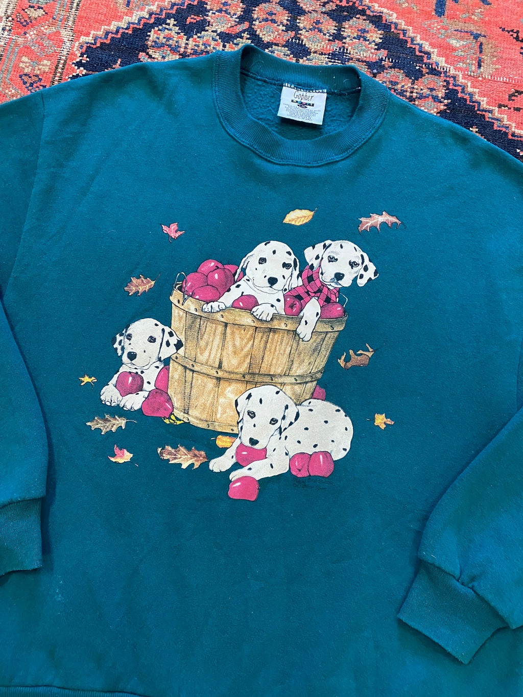 Vintage Dalmatian Crewneck - M