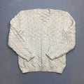 Knitted oversized v neck