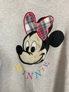 Vintage embroidered Minnie crewneck