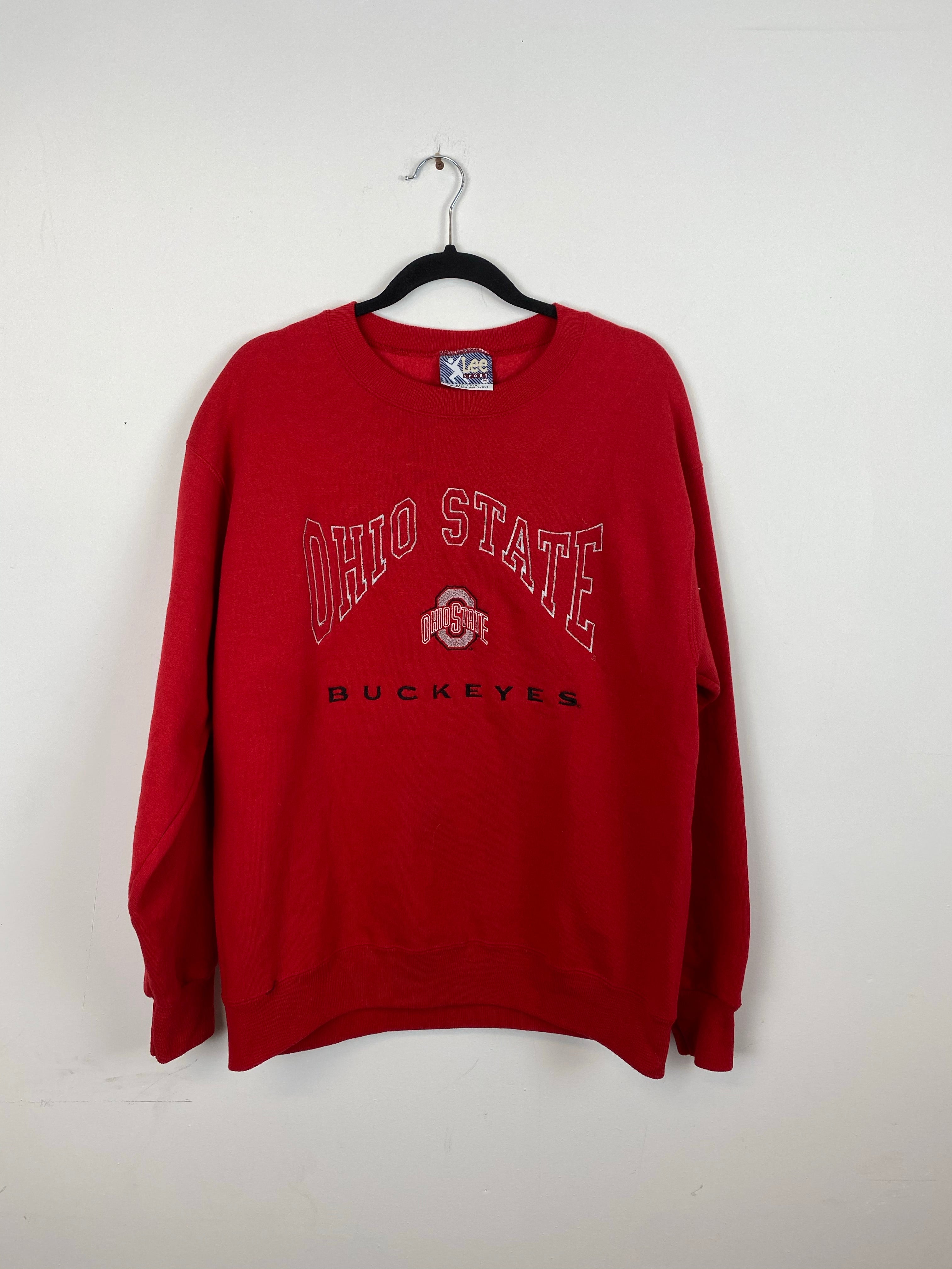 Embroidered Ohio State crewneck