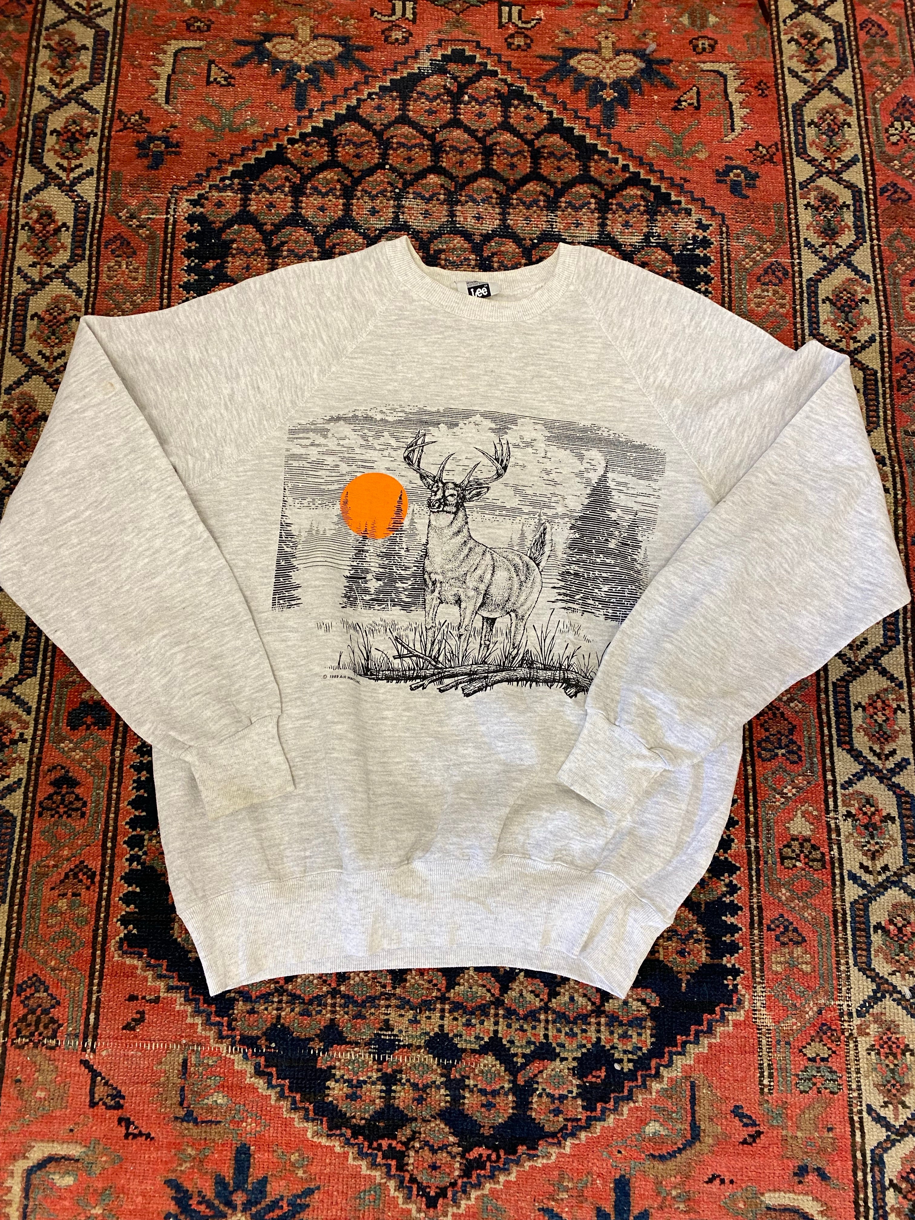 1989 Deer Crewneck - M