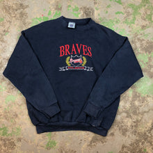 Load image into Gallery viewer, Embroidered Braves Crewneck