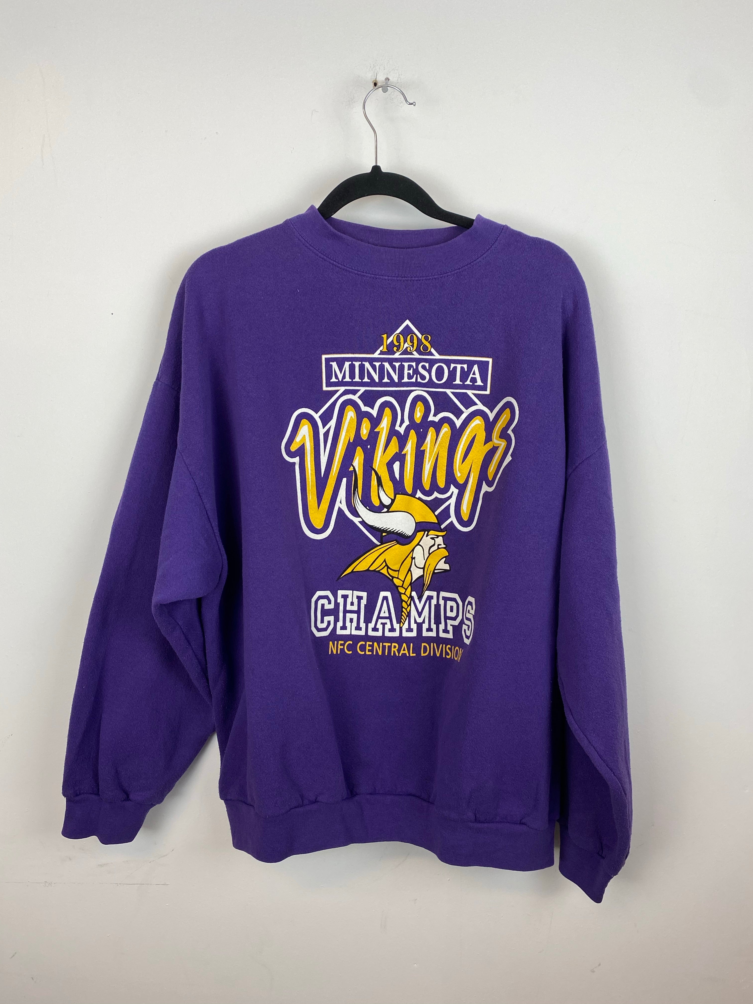 1998 Minnesota Vikings crewneck - M